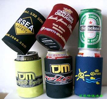 4mm Insulated Neoprene Stubby Holder Cooler with base For 310ml-330ml Can, beer