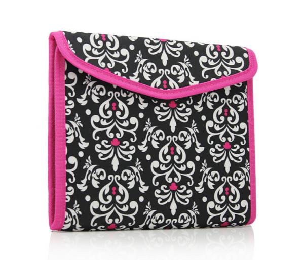 Customized Womens Neoprene Nook tablet Sleeve cover bag with full color printing