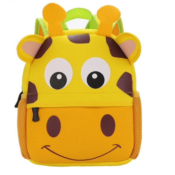 dog,monkey,tiger ,ladybug,Kawaii Animal Cartoon Neoprene backpacks school bag